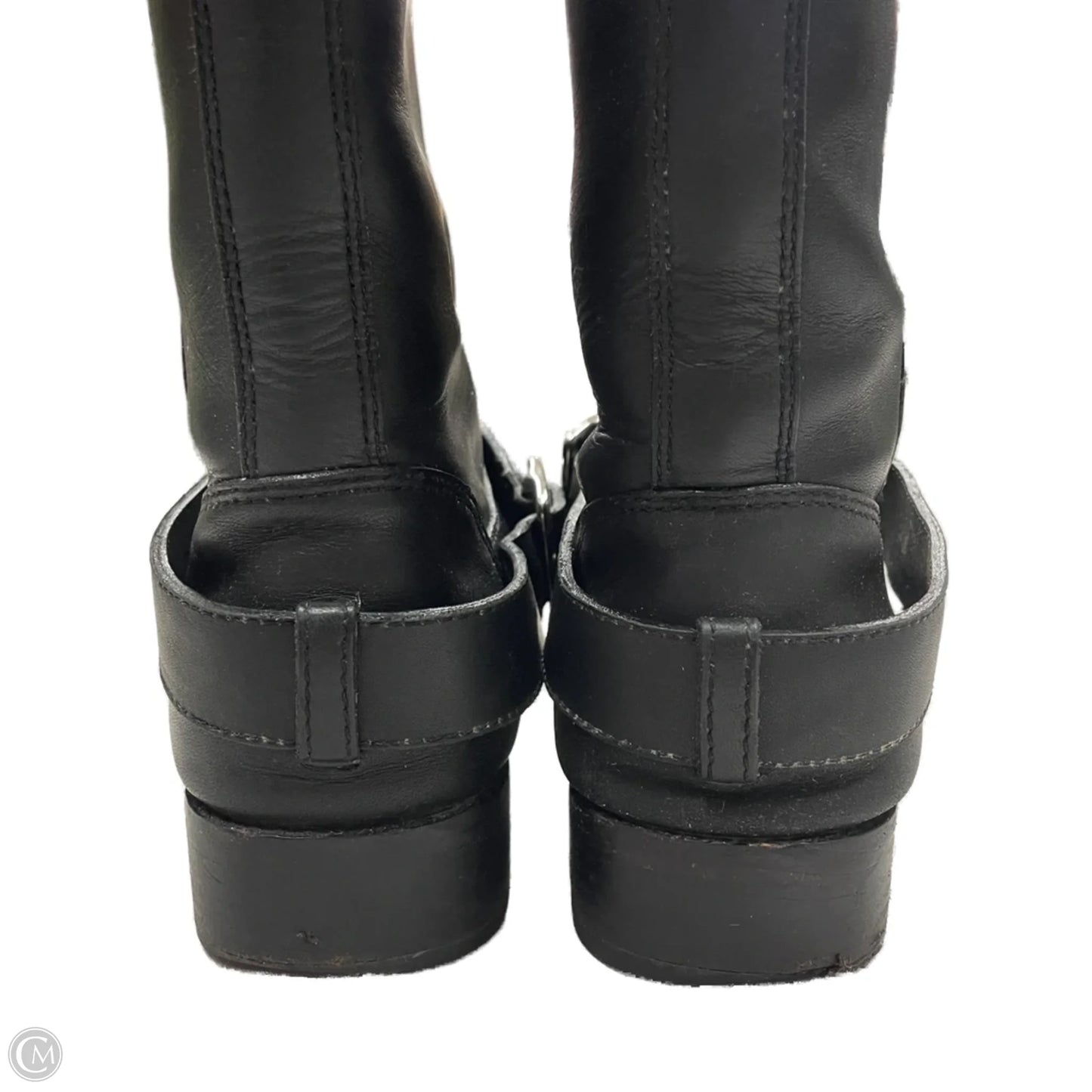 Boots Designer By Coach In Black, Size: 8.5