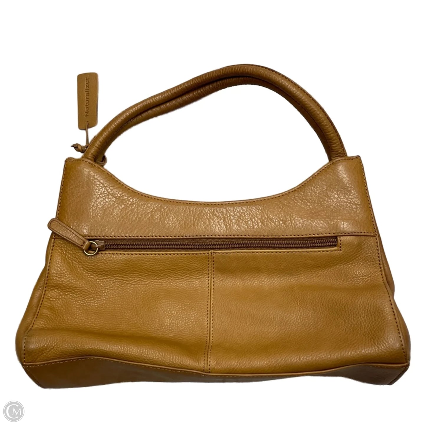 Handbag Leather By Naturalizer, Size: Medium