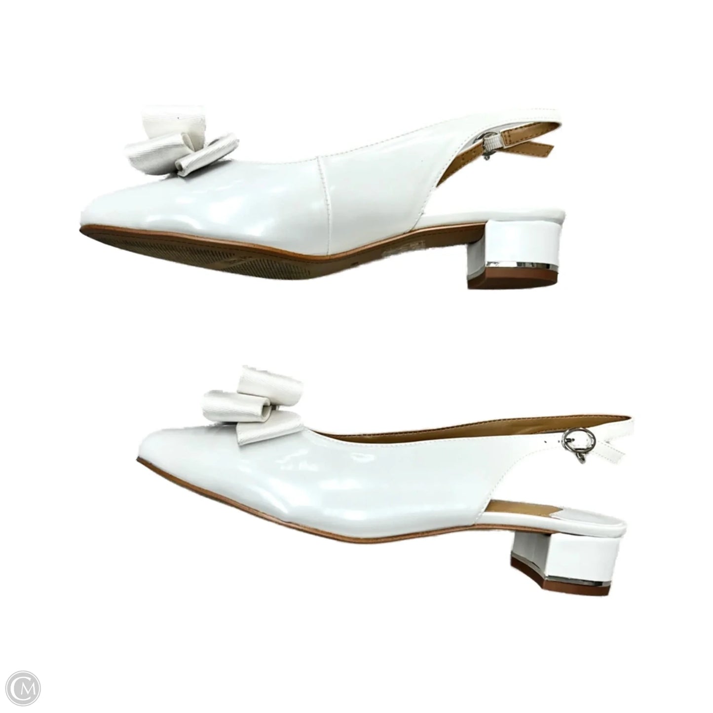 Shoes Heels Kitten By J Renee In White, Size: 9