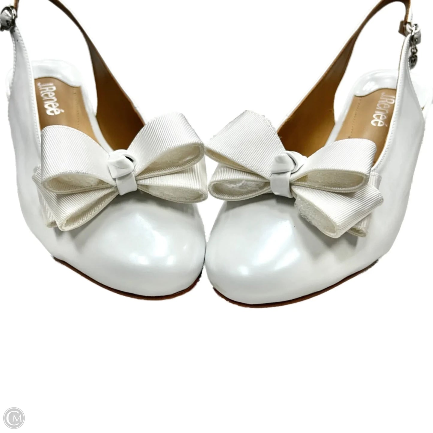 Shoes Heels Kitten By J Renee In White, Size: 9