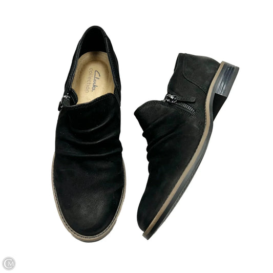 Shoes Heels Block By Clarks In Black, Size: 8.5