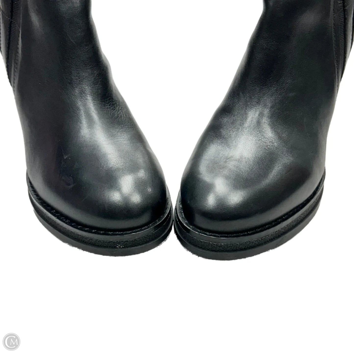 Boots Ankle Heels By Clarks In Black, Size: 8.5
