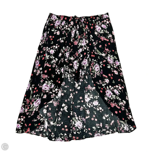 Skort Midi By Torrid In Floral Print, Size: 3x