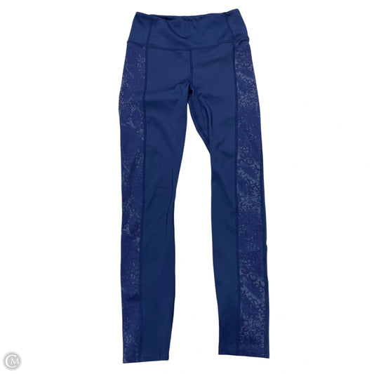 Athletic Leggings By Daily Practice By Anthropologie In Blue, Size: M