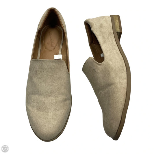 Shoes Heels Block By Universal Thread In Cream, Size: 8