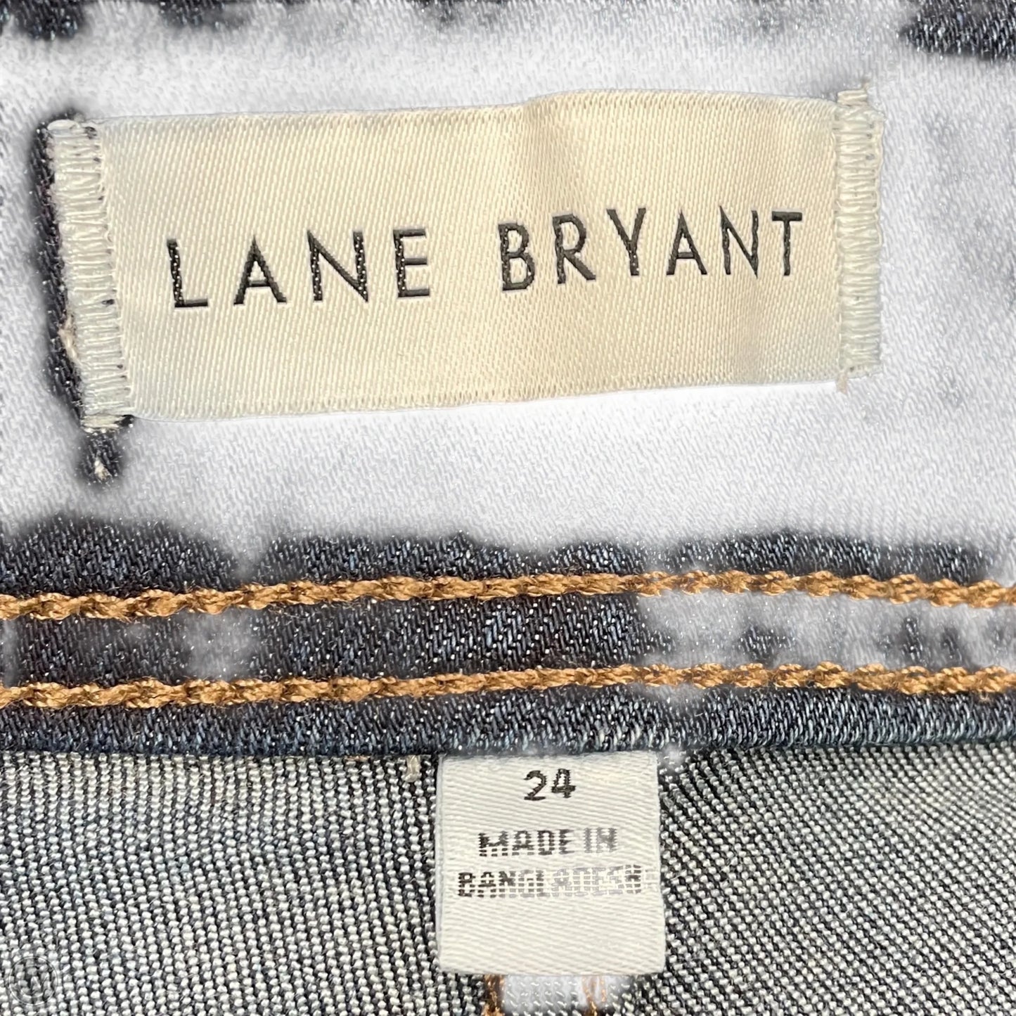 Jeans Skinny By Lane Bryant In Blue Denim, Size: 2
