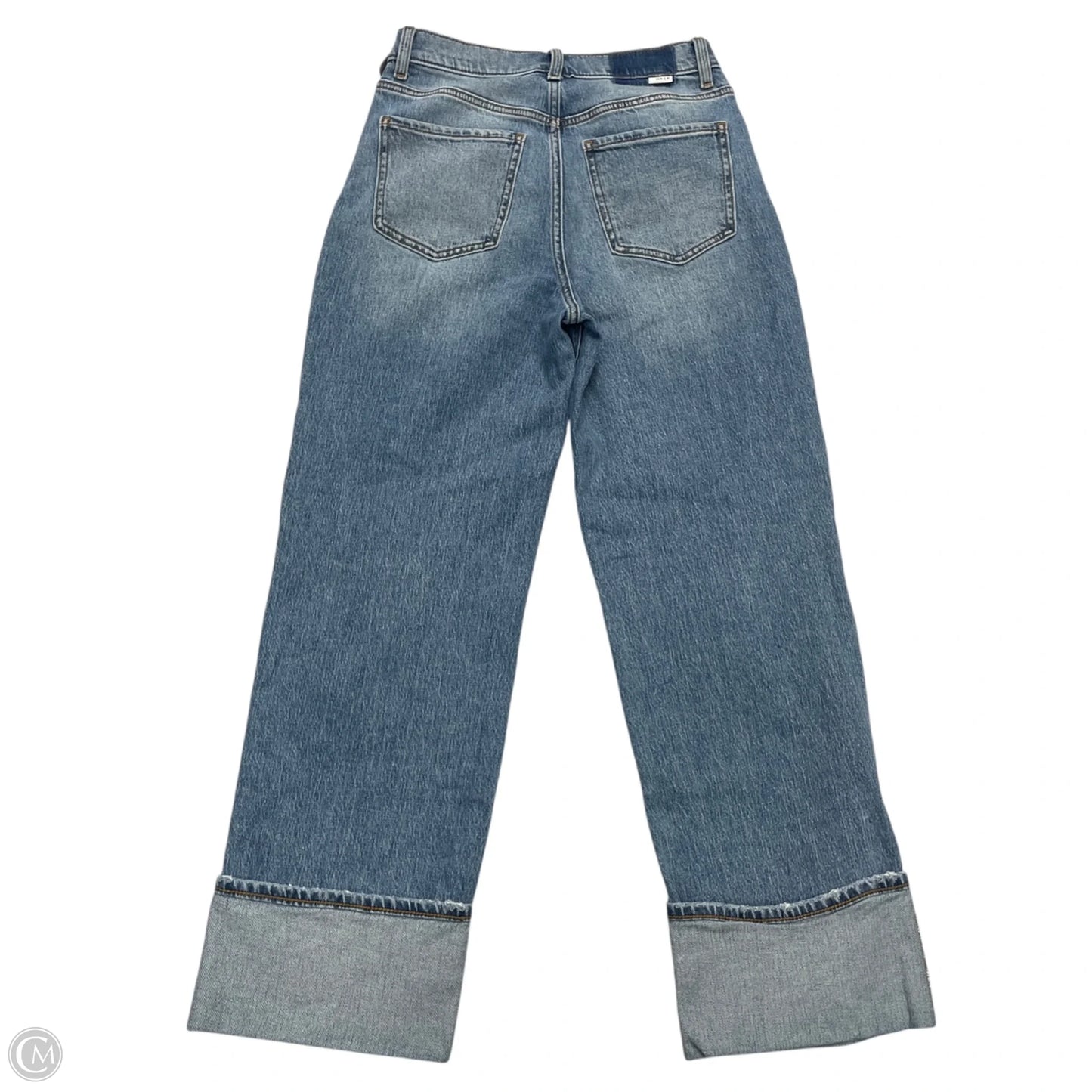 Jeans Wide Leg By Daze In Blue Denim, Size: 0p