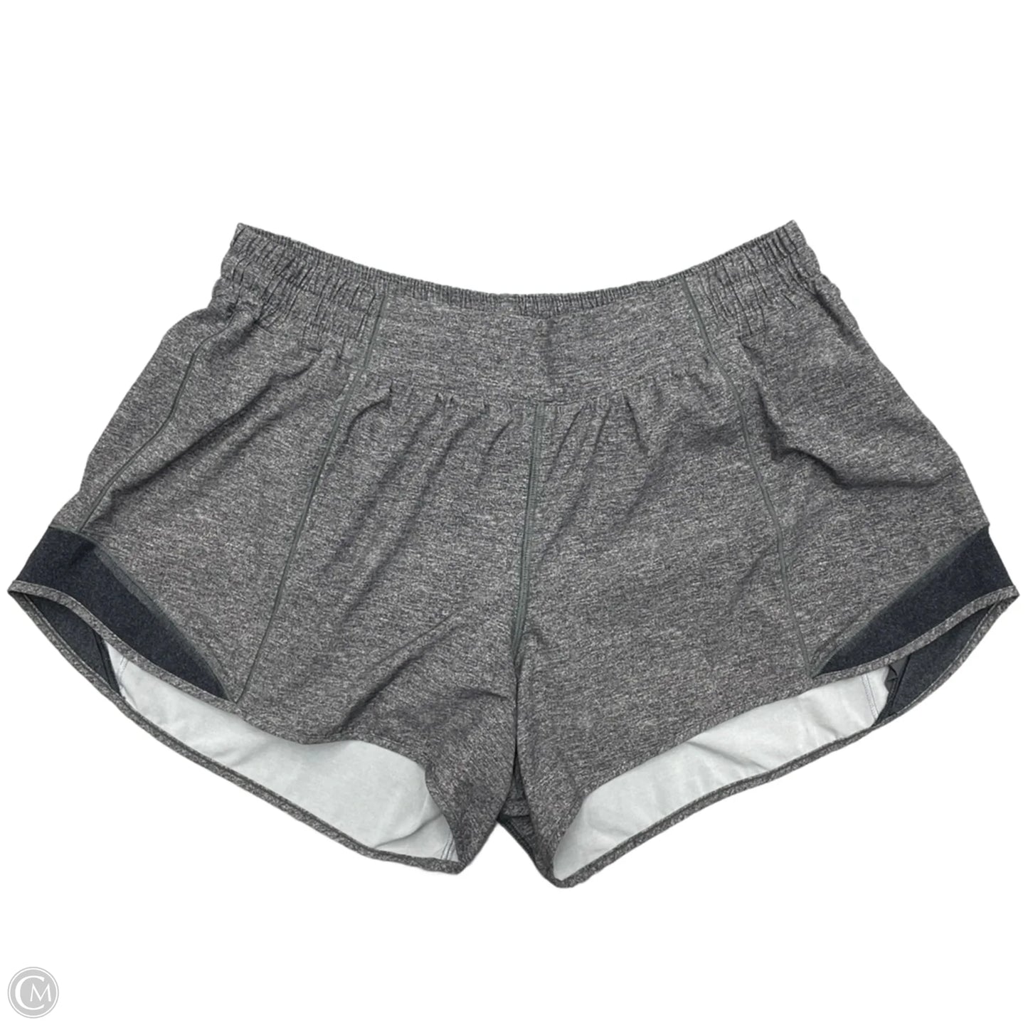 Athletic Shorts By Lululemon In Grey, Size: 14