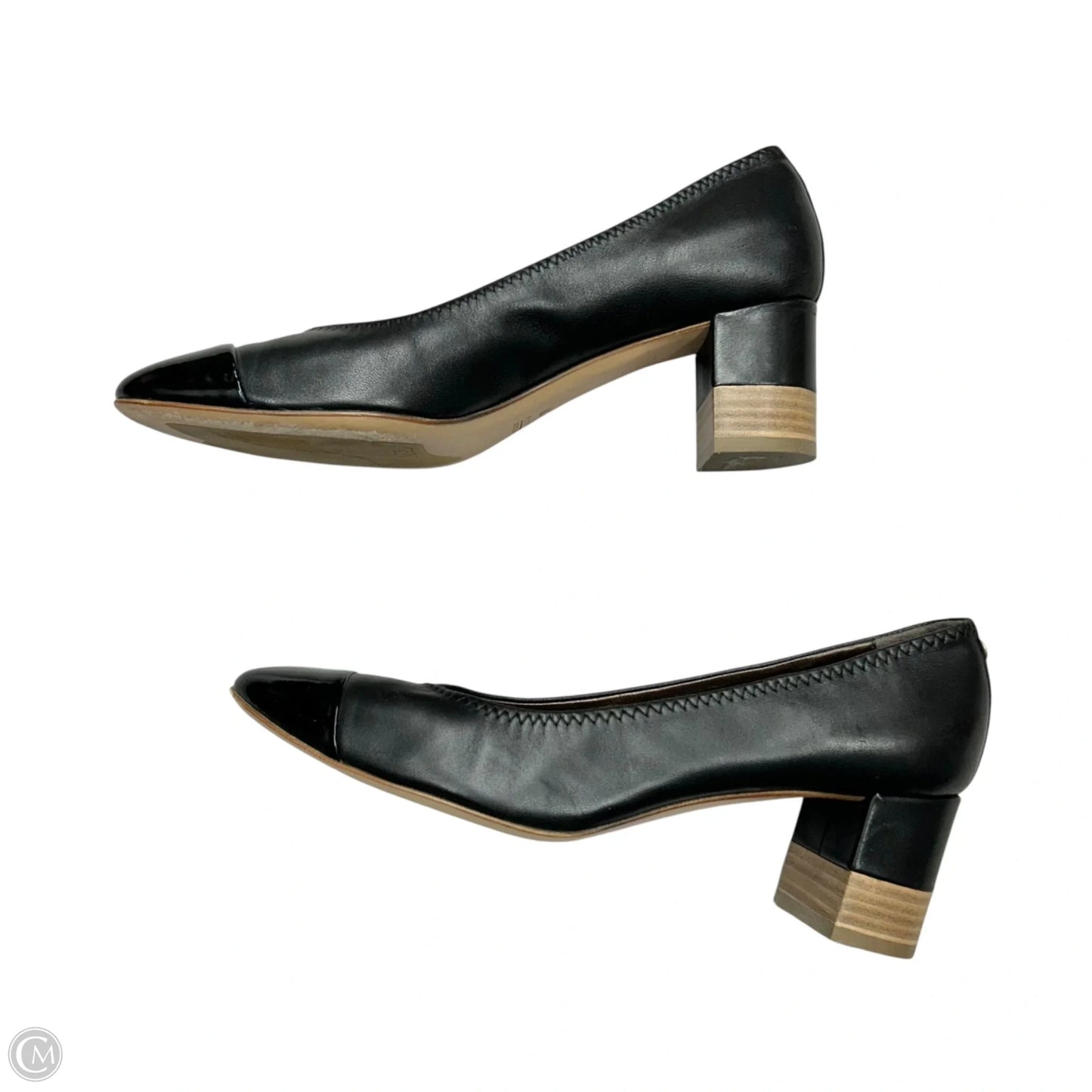Shoes Heels Block By Agl In Black, Size: 8.5