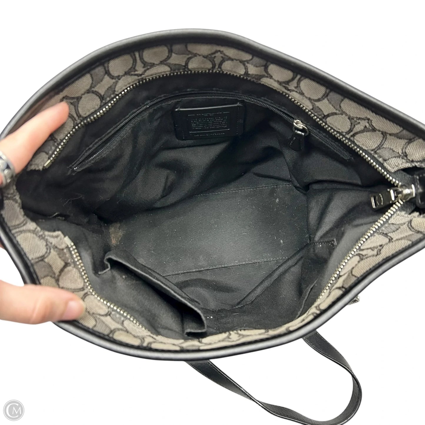 Handbag Designer By Coach, Size: Medium