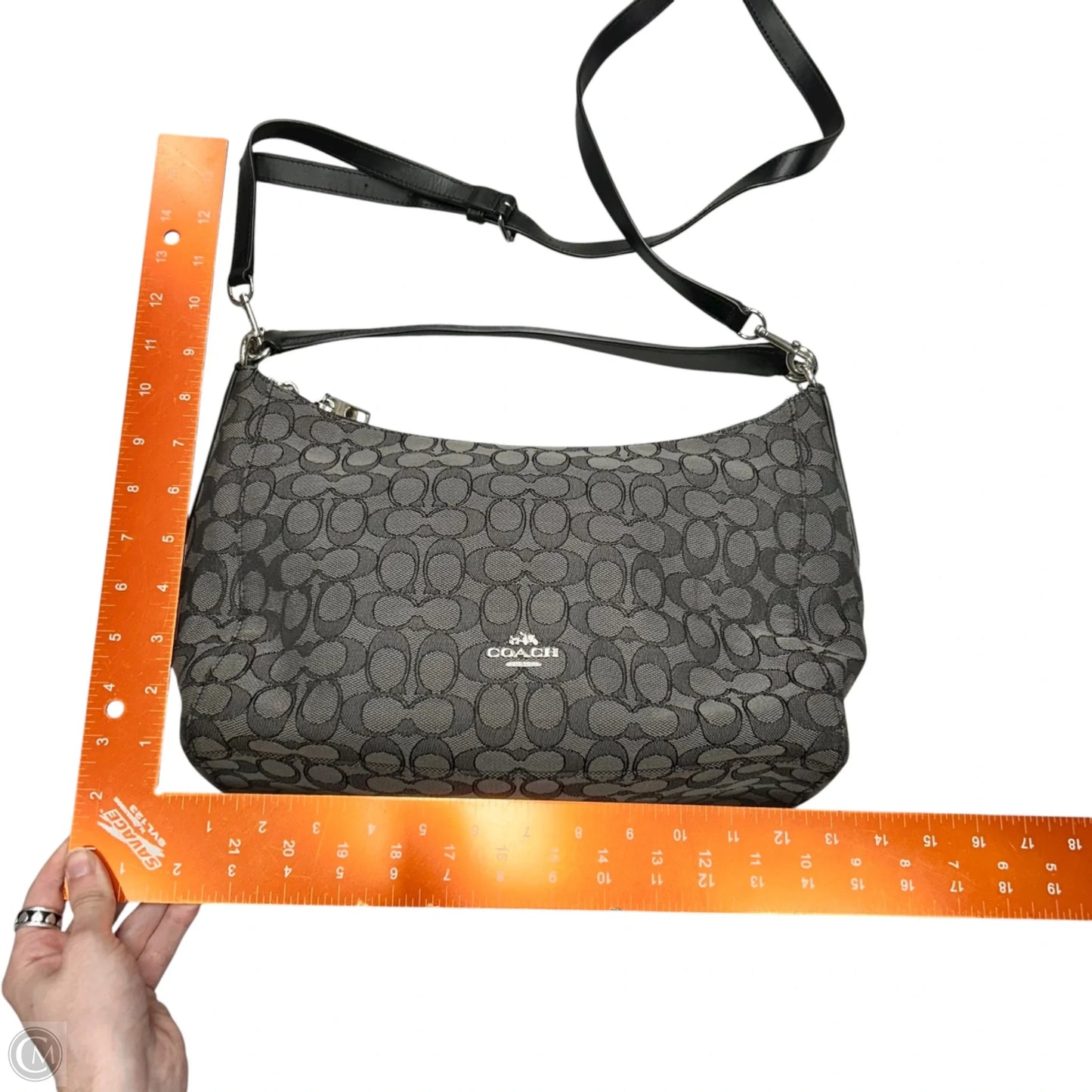 Crossbody Designer By Coach, Size: Medium
