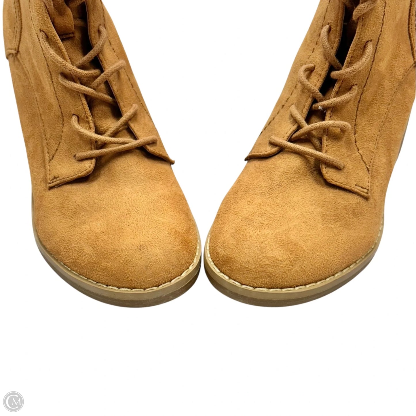 Boots Ankle Heels By Indigo Rd In Tan, Size: 6
