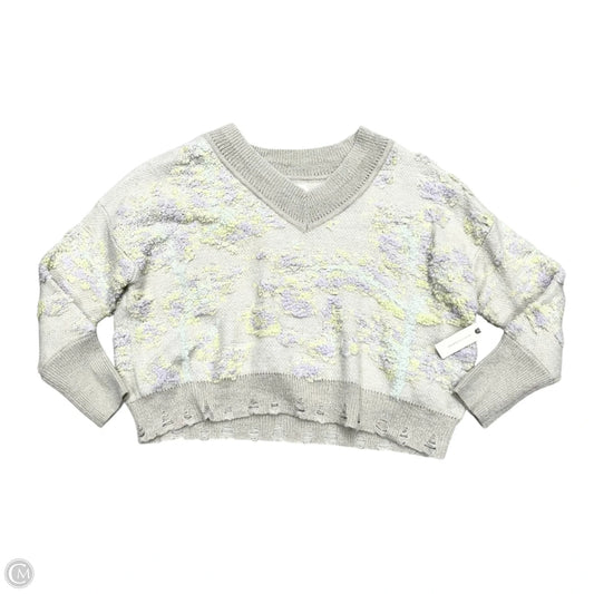 Sweater By Anthropologie In Grey, Size: M