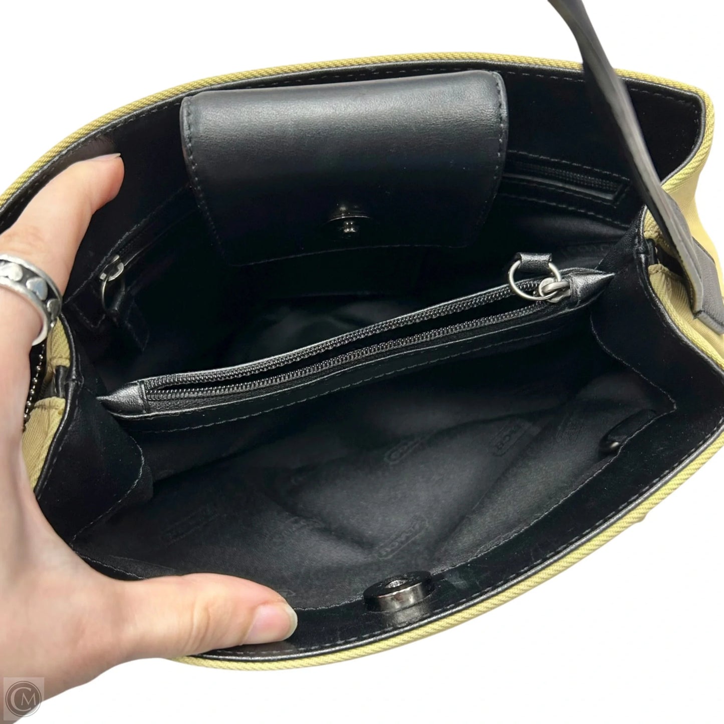 Handbag Designer By Coach, Size: Small