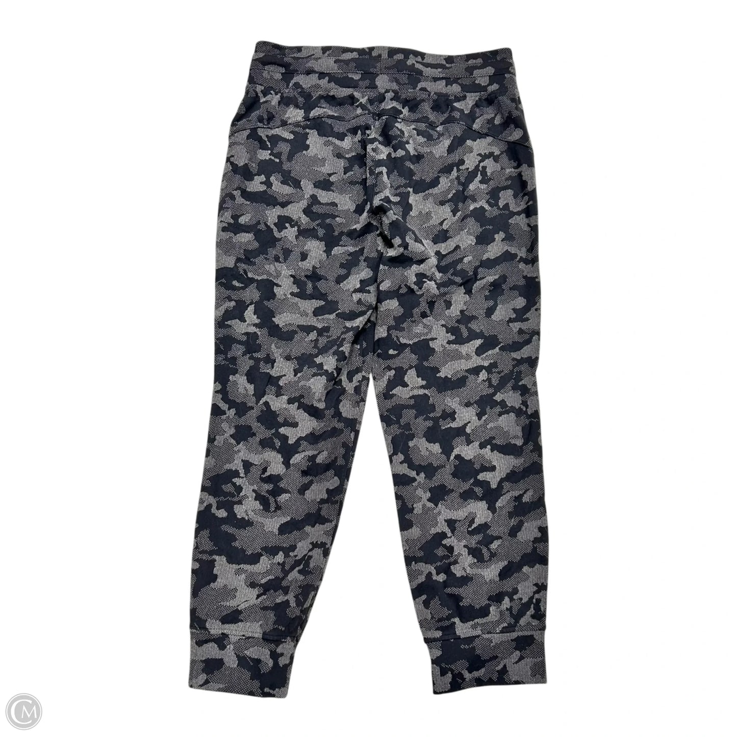 Athletic Pants By Lululemon In Black & Grey, Size: M