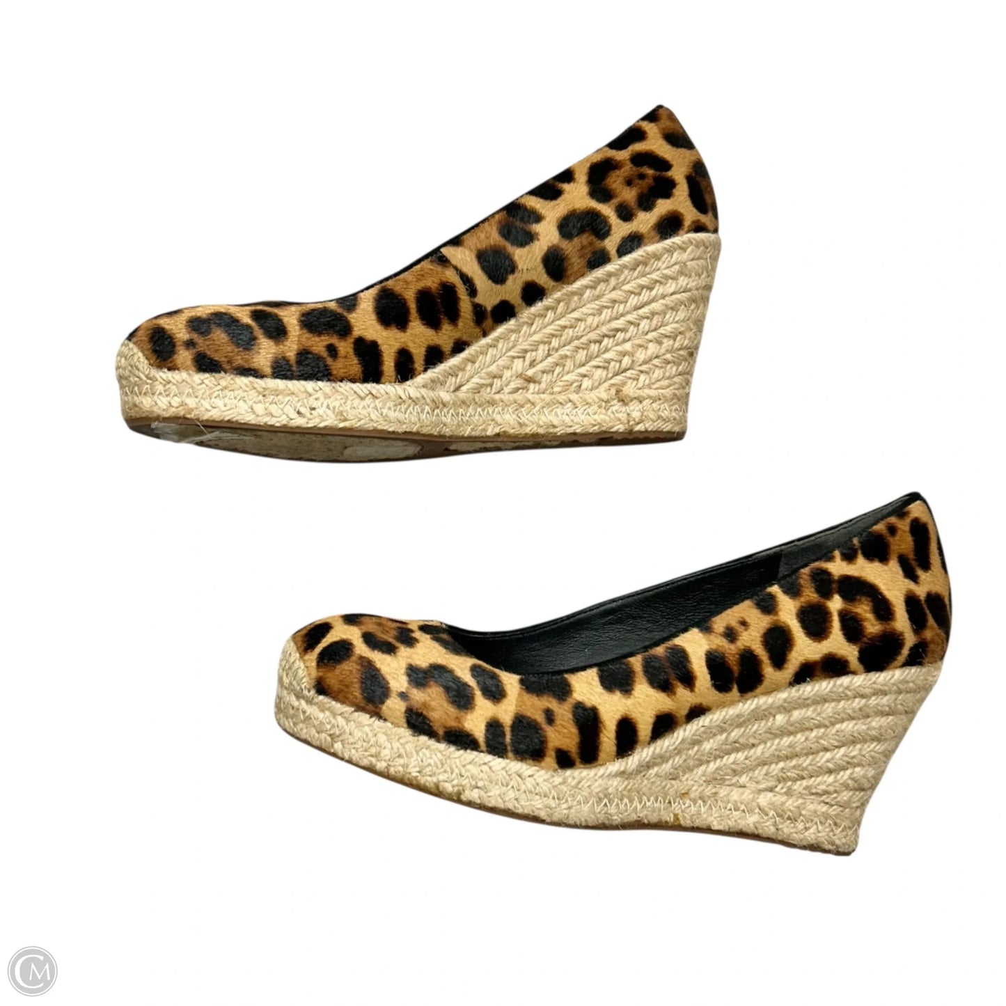 Shoes Heels Wedge By J. Crew In Animal Print, Size: 6.5