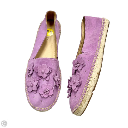 Shoes Flats By Talbots In Purple, Size: 8.5