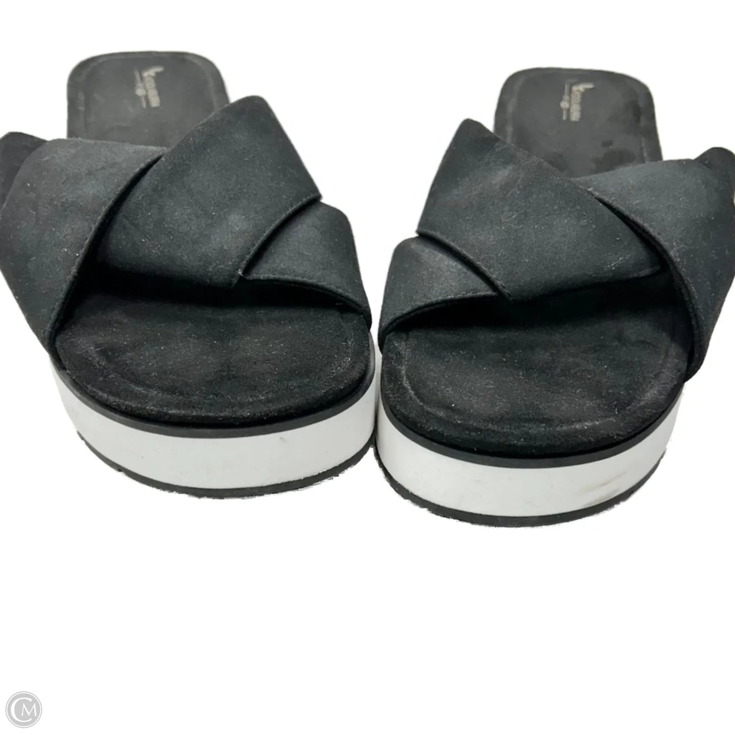 Sandals Flats By Koolaburra By Ugg In Black, Size: 11