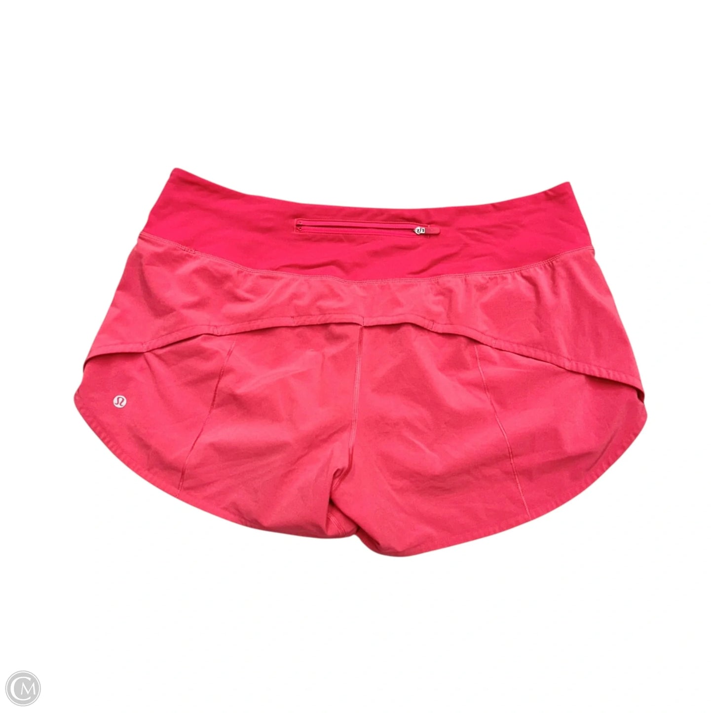 Athletic Shorts By Lululemon In Pink, Size: L
