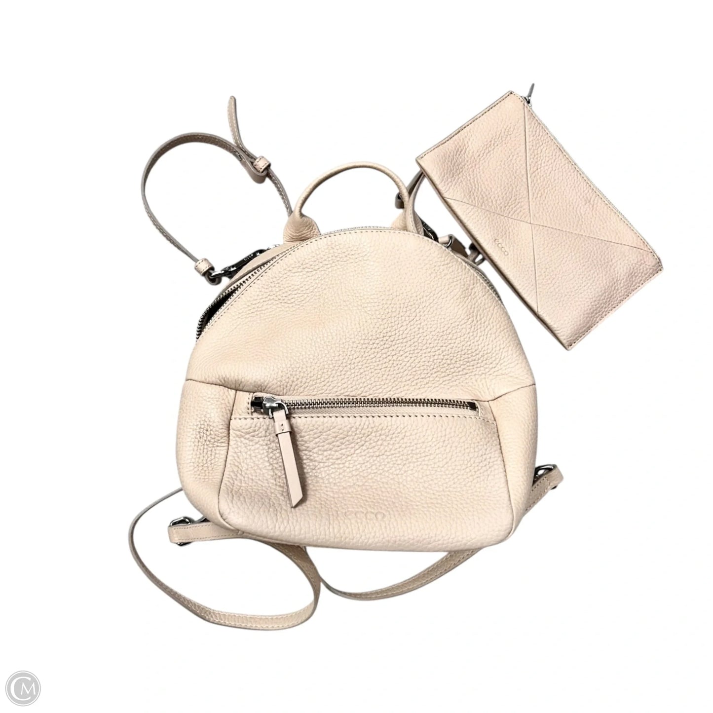 Backpack Leather By Ecco, Size: Small