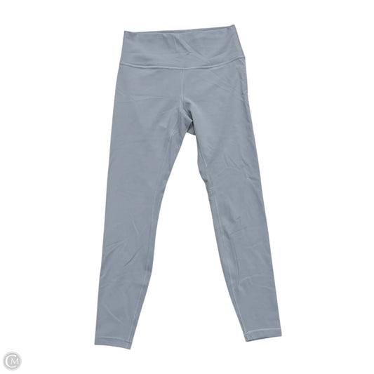 Athletic Leggings By Lululemon In Blue, Size: M