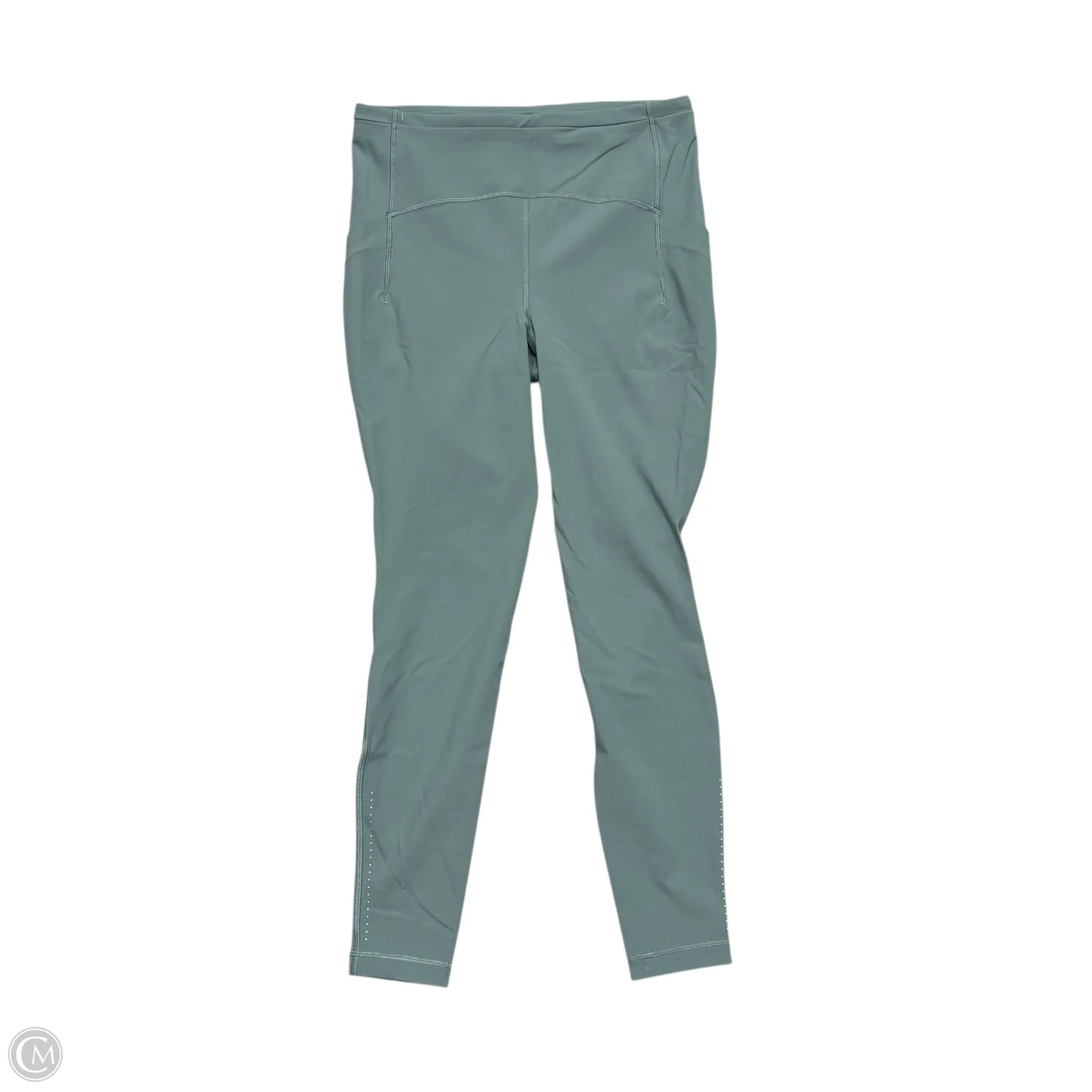 Athletic Leggings By Lululemon In Green, Size: M