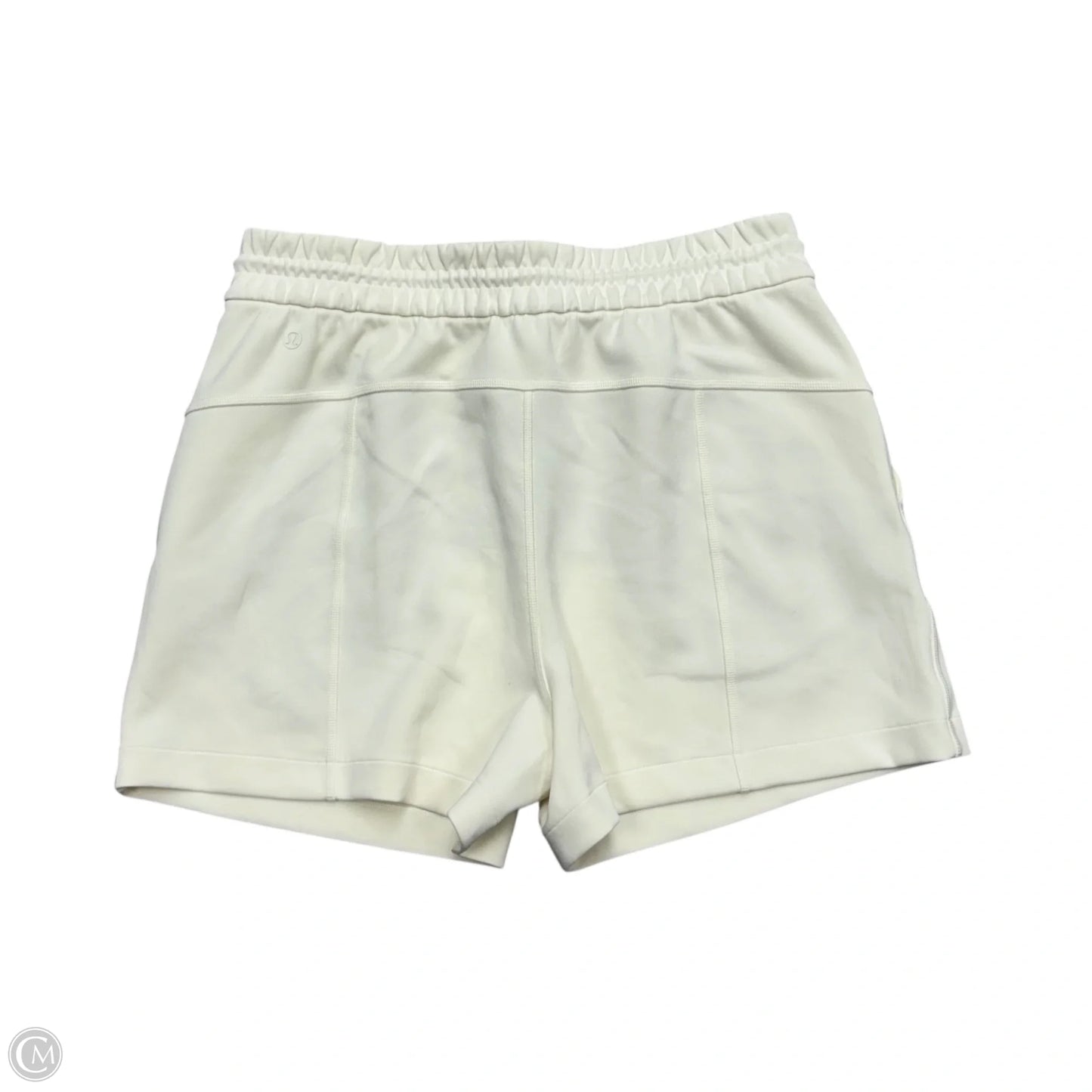 Athletic Shorts By Lululemon In Ivory, Size: M