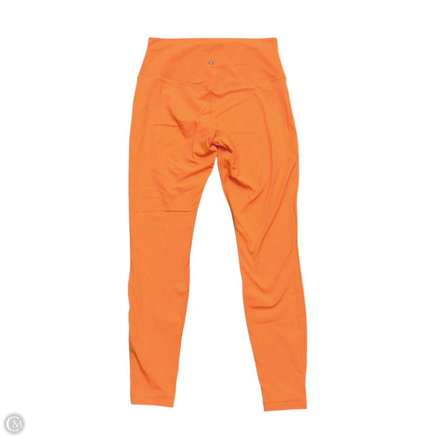 Athletic Leggings By Lululemon In Orange, Size: M