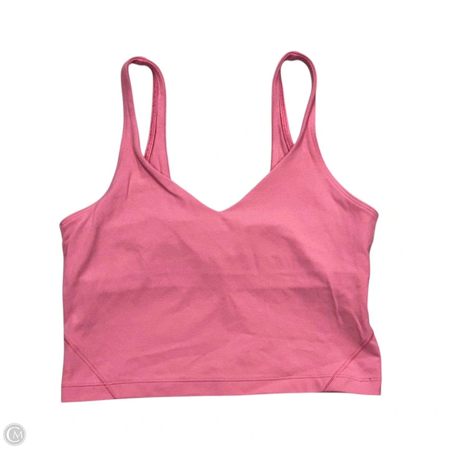 Athletic Tank Top By Lululemon In Pink, Size: M