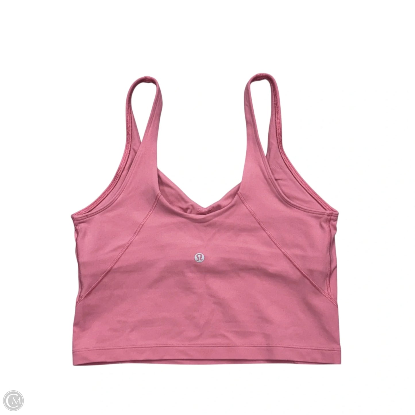 Athletic Tank Top By Lululemon In Pink, Size: M