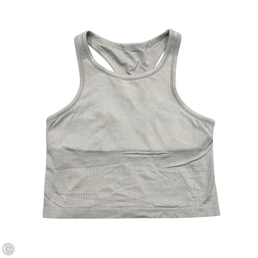 Athletic Tank Top By Lululemon In Grey, Size: M