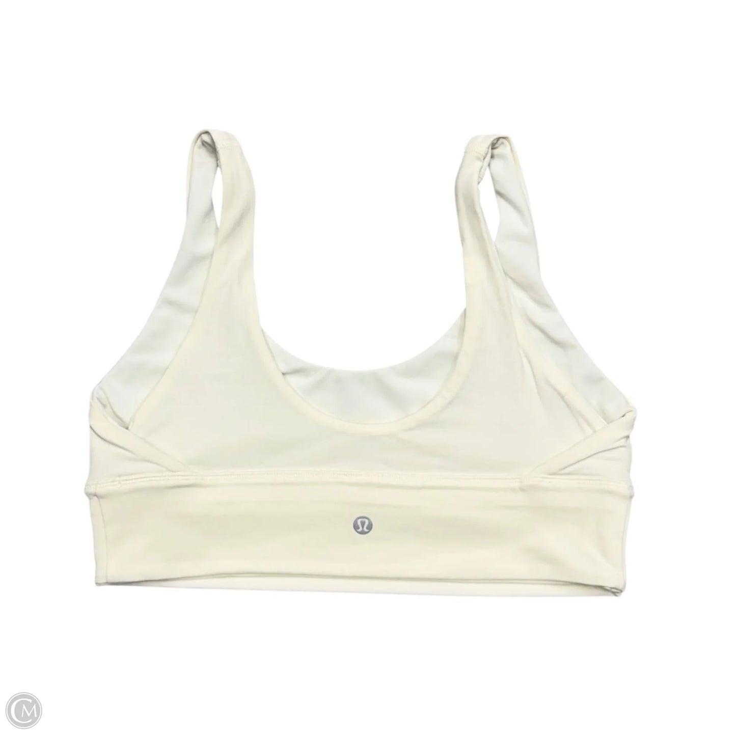 Athletic Bra By Lululemon In Ivory, Size: M