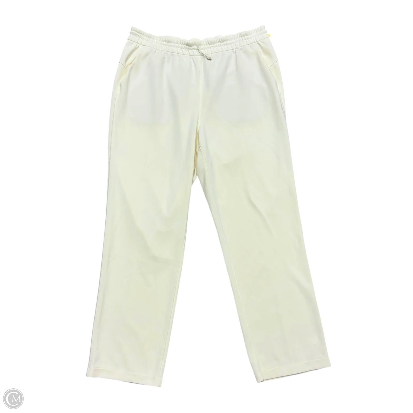 Athletic Pants By Lululemon In Ivory, Size: Xl