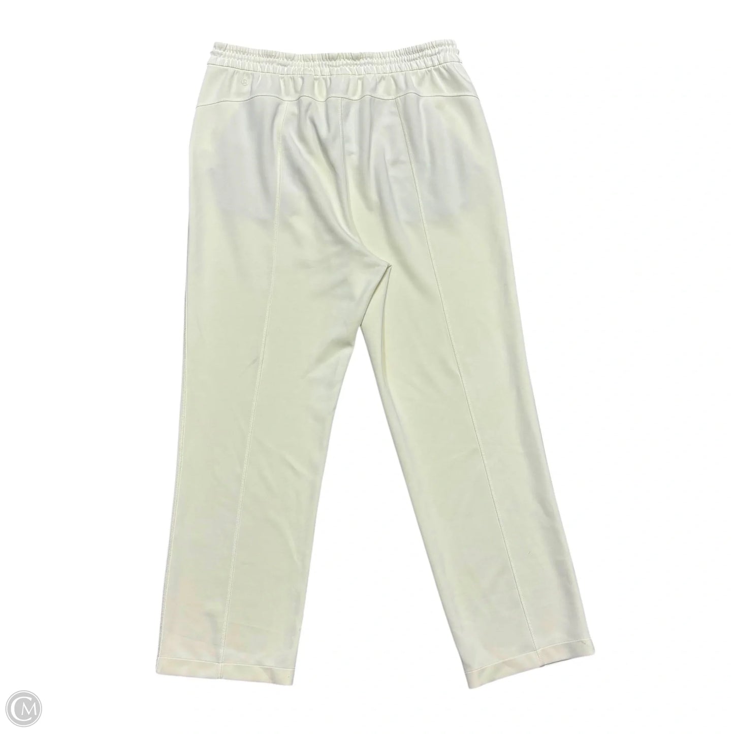 Athletic Pants By Lululemon In Ivory, Size: Xl