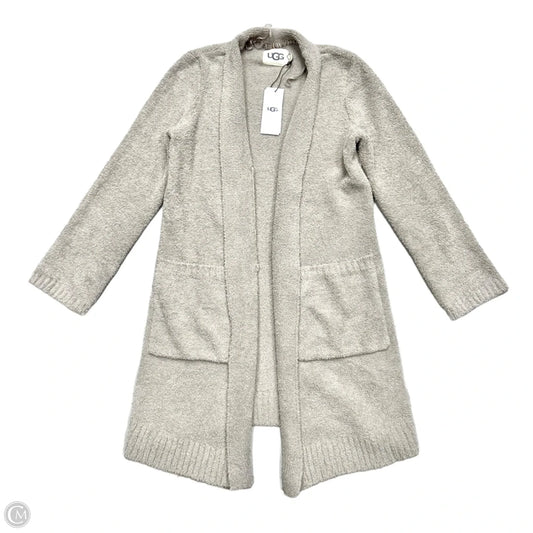 Sweater Cardigan Designer By Ugg In Beige, Size: Xs