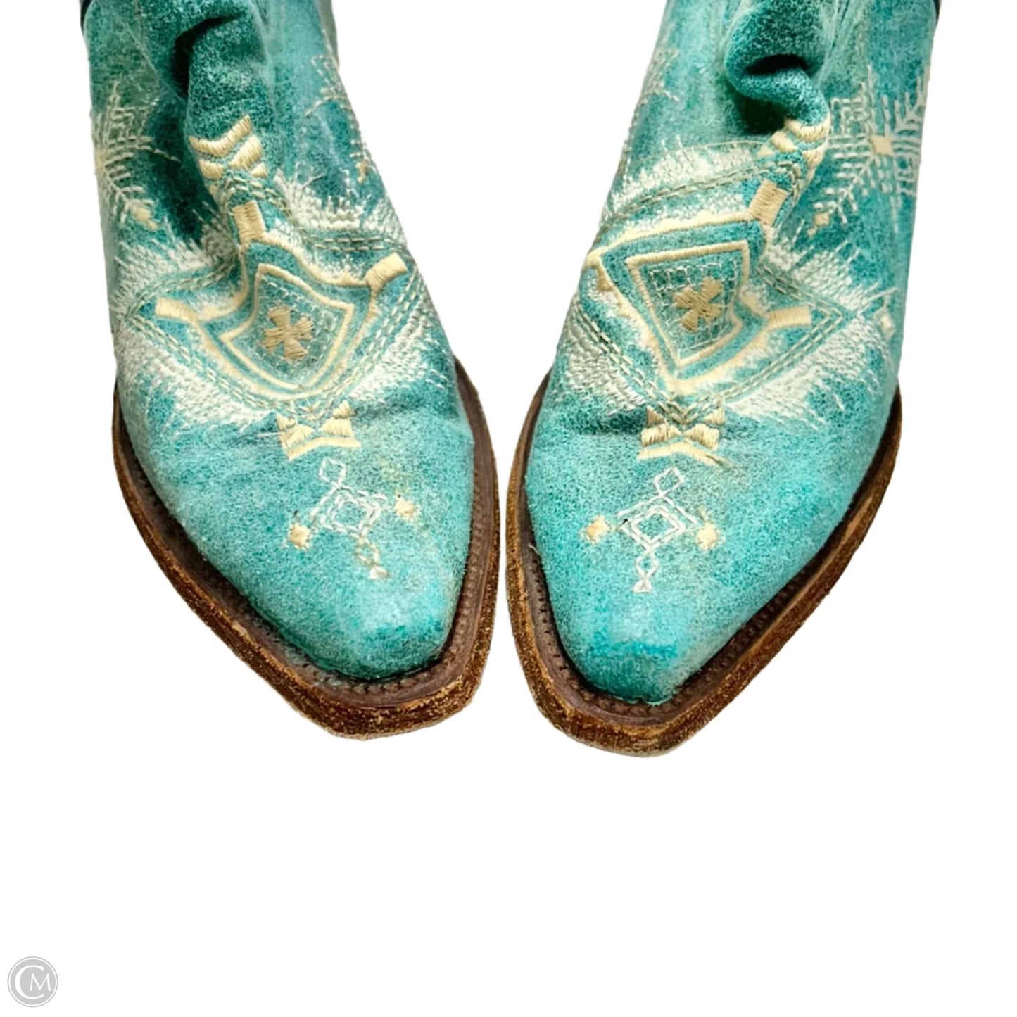 Boots Western By Circle G In Blue, Size: 7