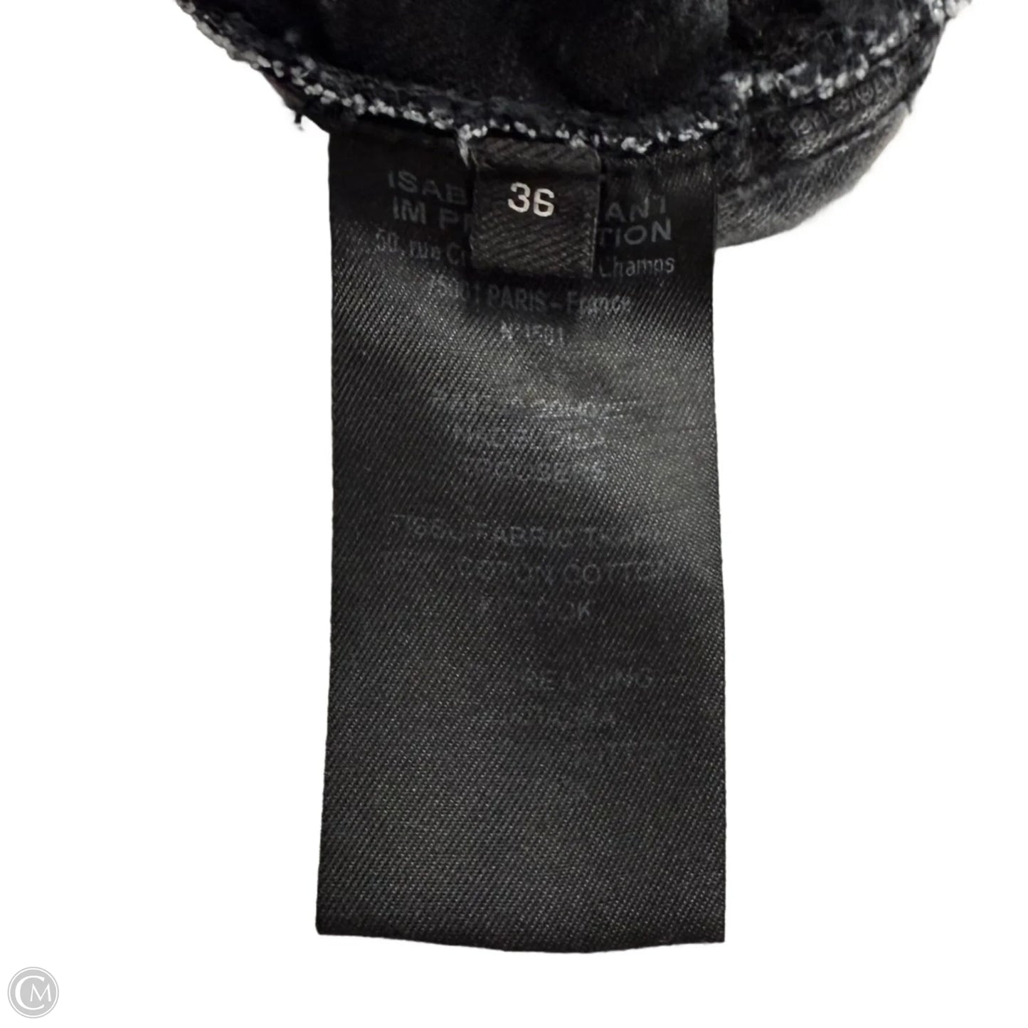 Jeans Designer By Isabel Marant In Black Denim, Size: 2