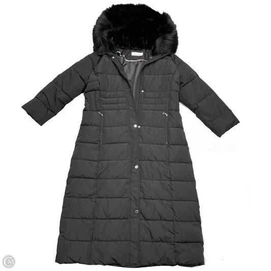 Coat Parka By Calvin Klein In Black, Size: Xl