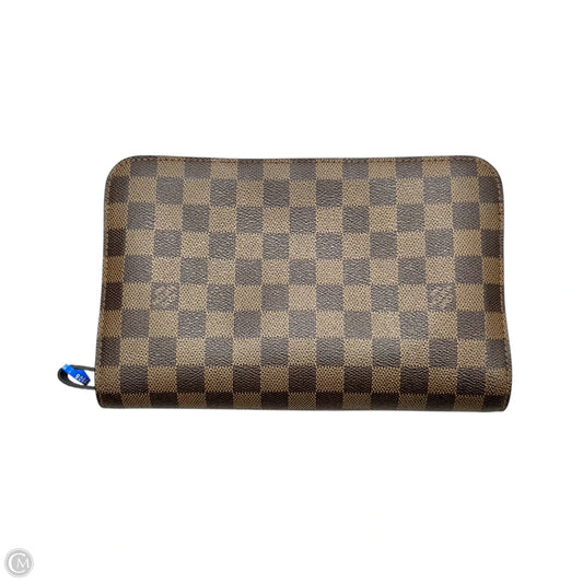 Clutch Luxury Designer By Louis Vuitton, Size: Large