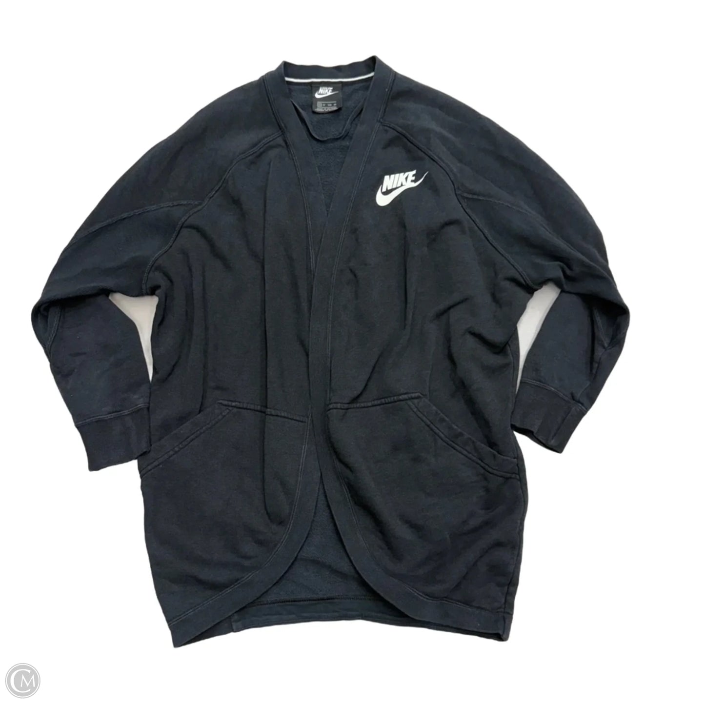 Cardigan By Nike In Black, Size: Xs