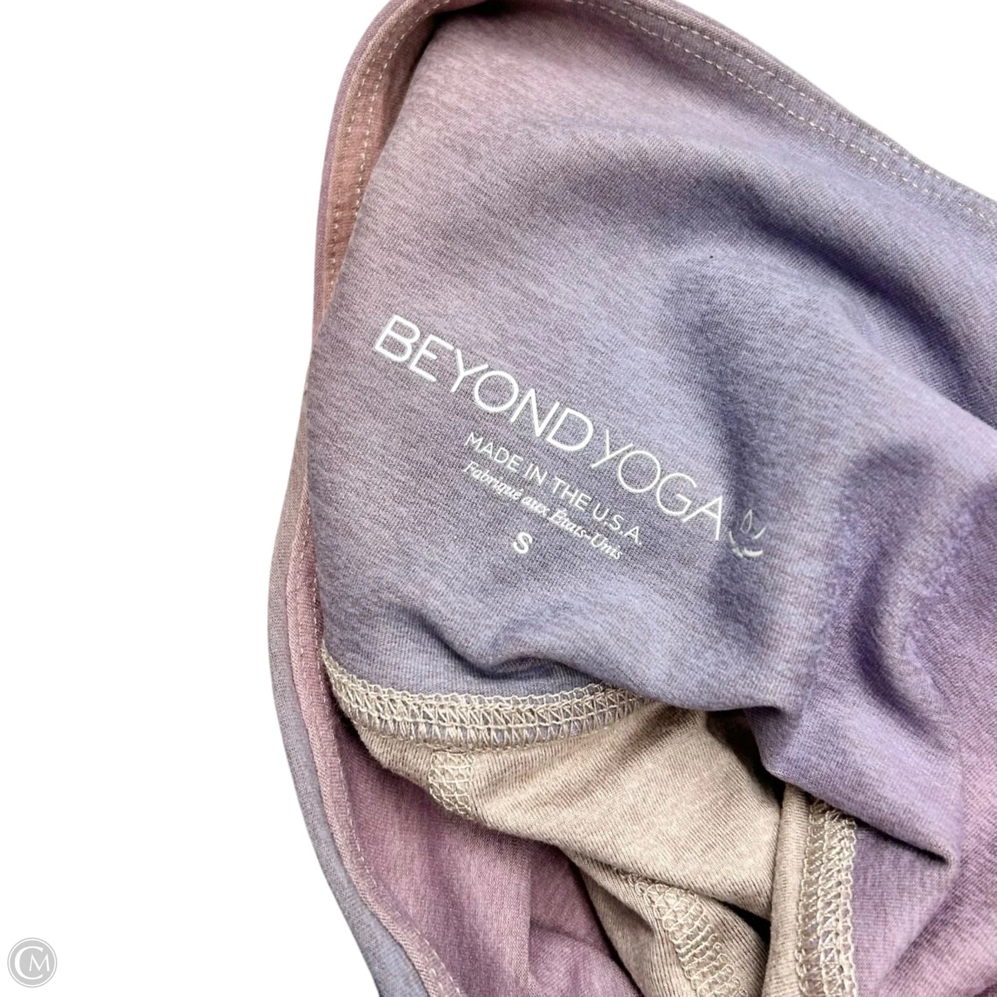 Athletic Leggings By Beyond Yoga In Pink & Purple, Size: S