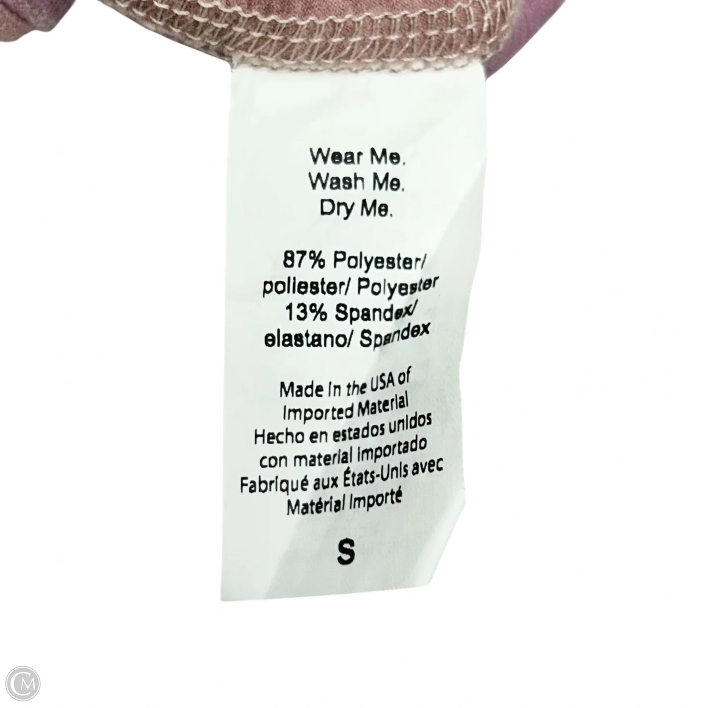 Athletic Leggings By Beyond Yoga In Pink & Purple, Size: S