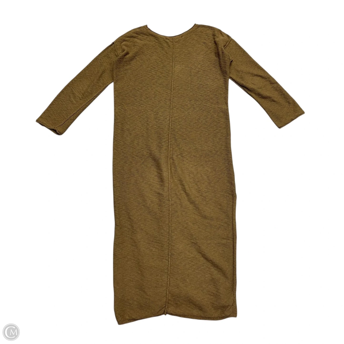 Dress Casual Midi By Free People In Brown, Size: Xs