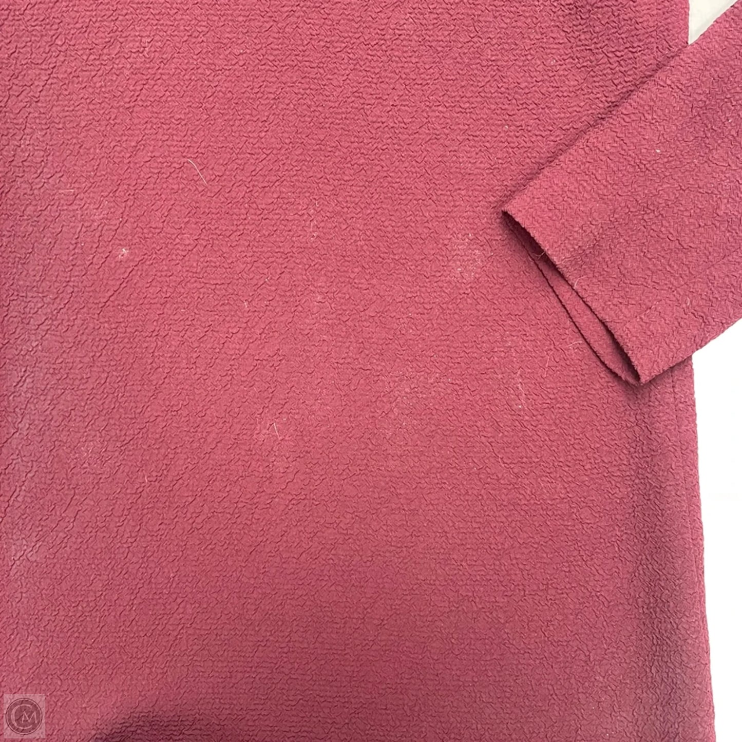 Dress Designer By Sandro In Maroon, Size: M