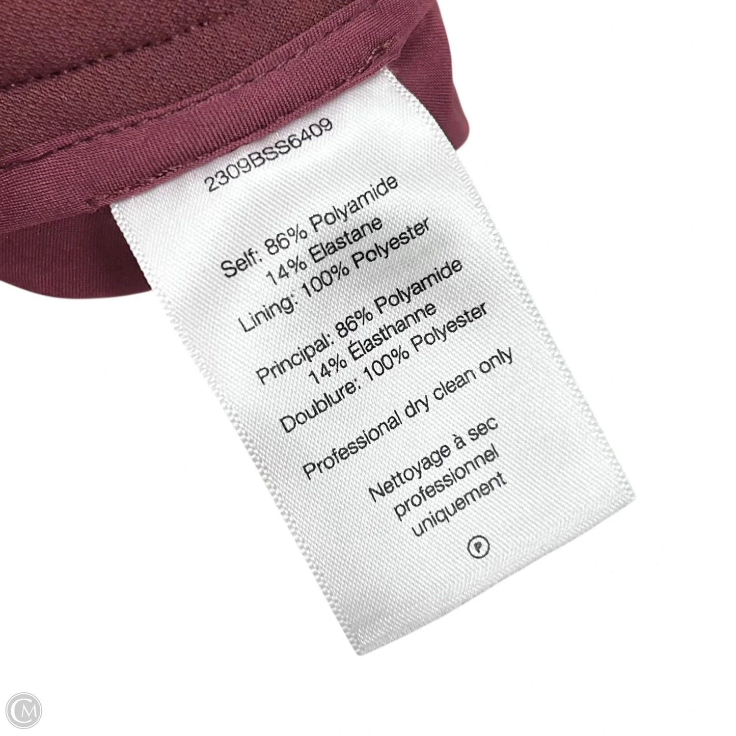 Pants Dress By Veronica Beard In Maroon, Size: 00