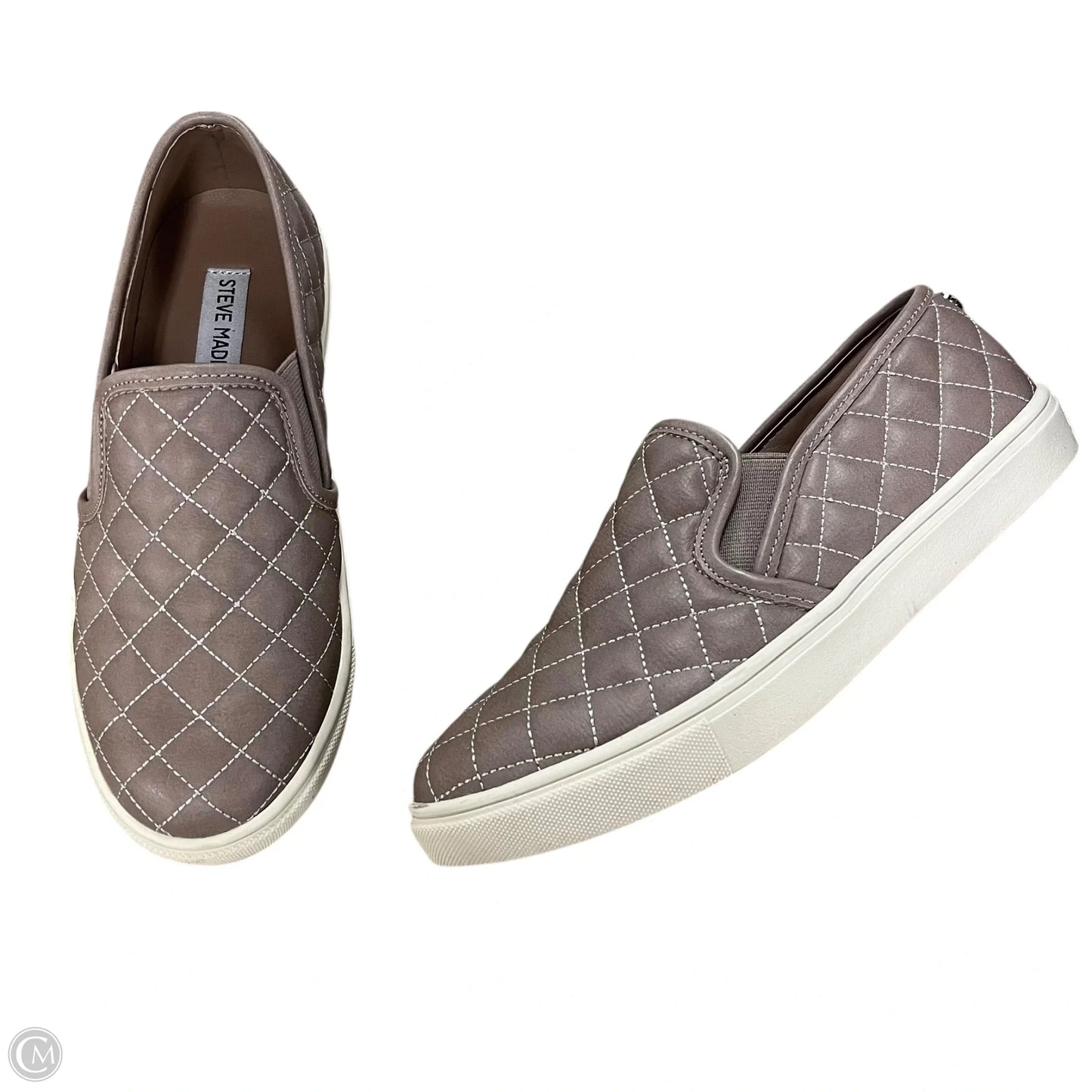 Shoes Sneakers By Steve Madden In Taupe, Size: 7.5