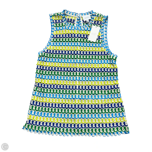 Top Sleeveless By Johnny Was In Blue & Green, Size: M