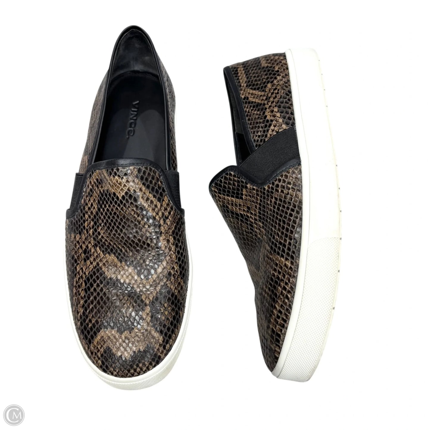 Shoes Sneakers By Vince In Snakeskin Print, Size: 9