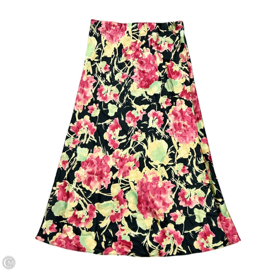 Skirt Maxi By Lauren By Ralph Lauren In Floral Print, Size: 8