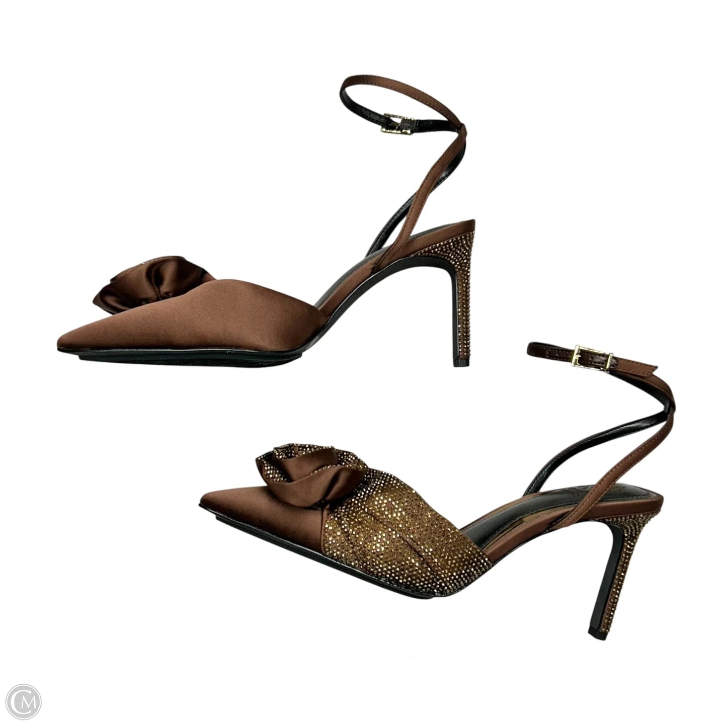Shoes Heels Stiletto By Vince Camuto In Brown, Size: 8.5